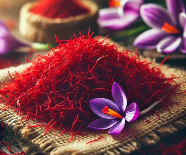 A-close-up-high-resolution-photograph-showing-vibrant-deep-red-saffron-threads-freshly-harvested-and-spread-out-highlighting-their-rich-color-and-t (1)